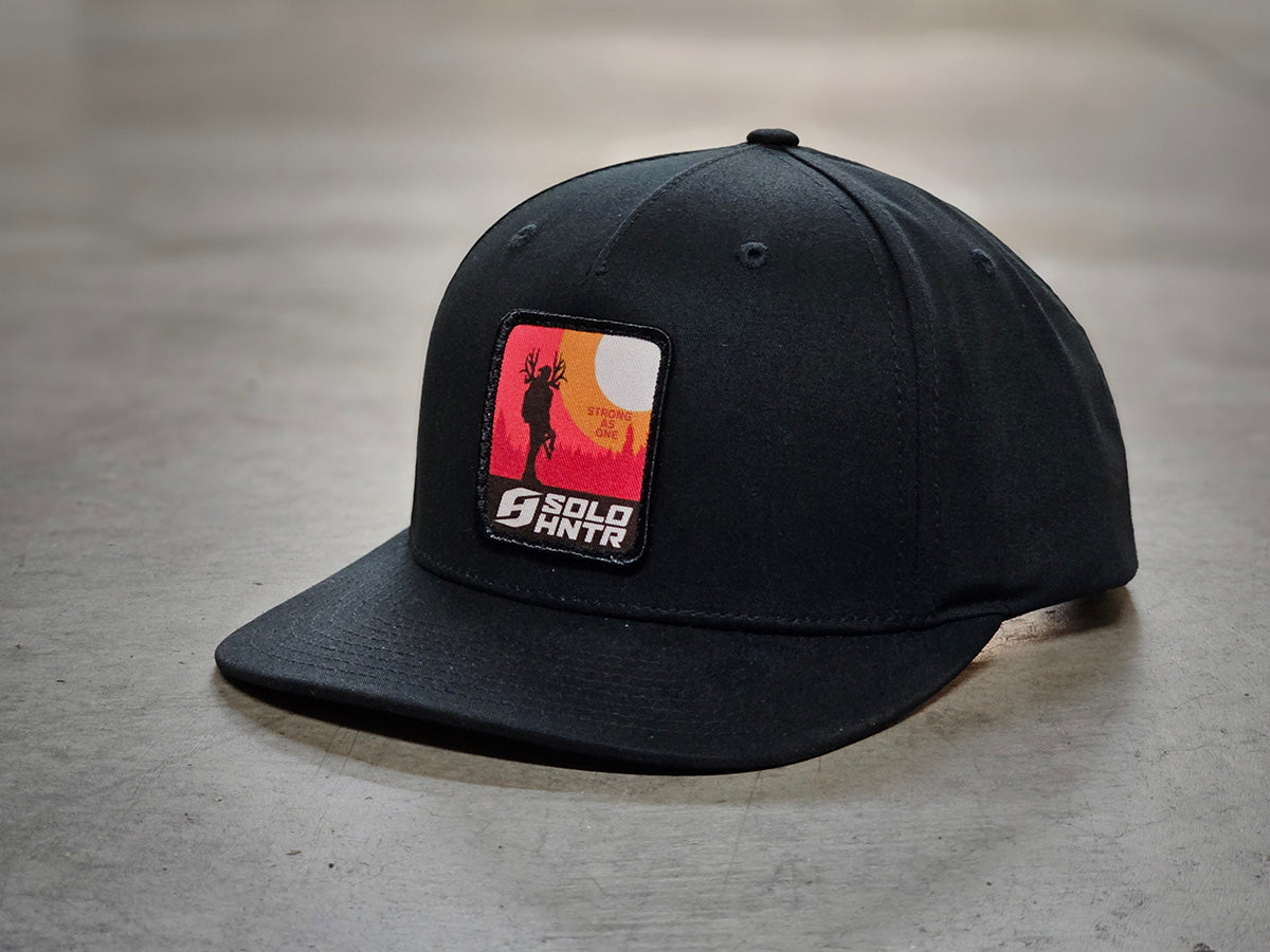 HIPPIE - Full Black Hat