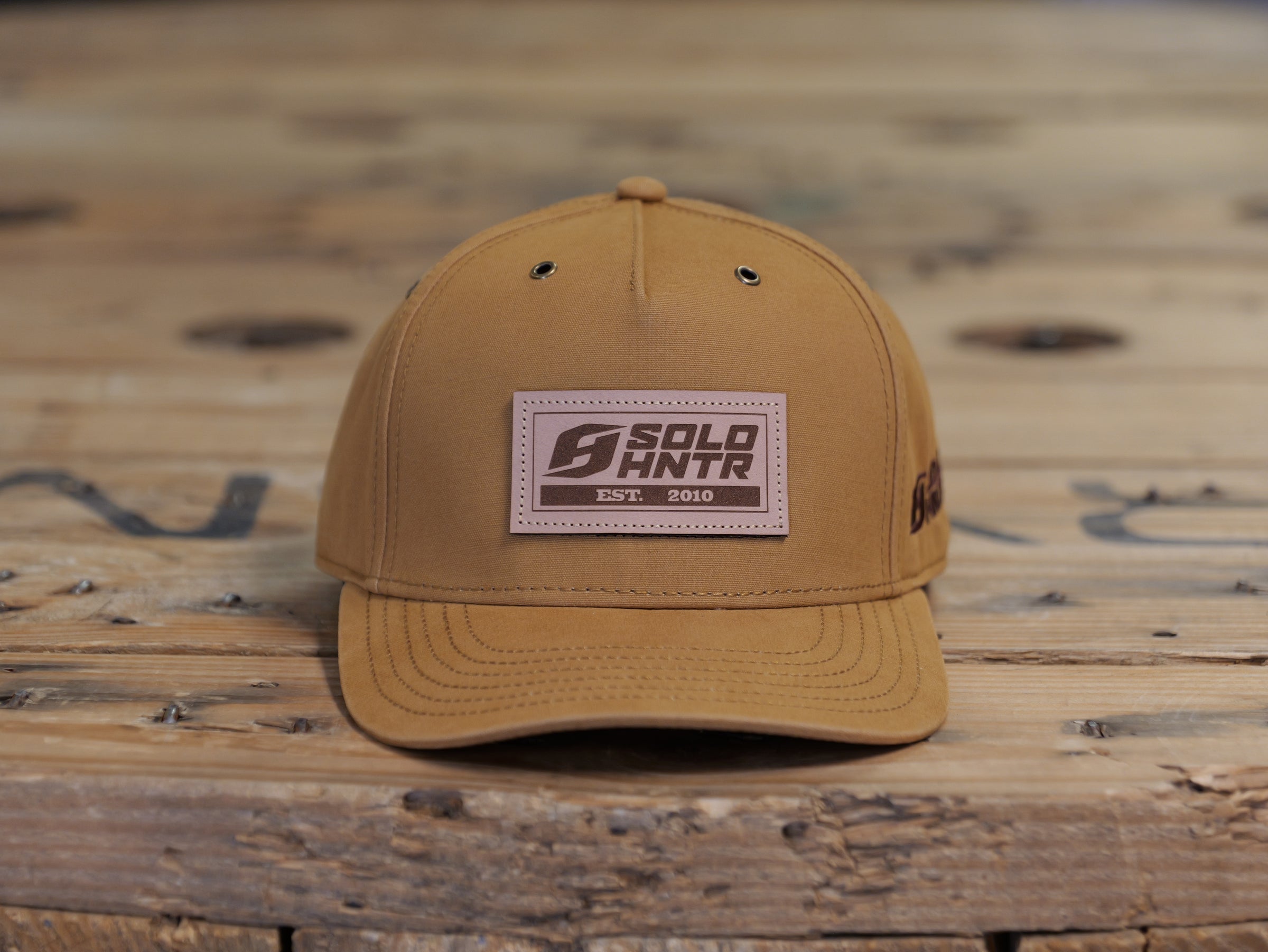 CASH - Canvas Leather Patch Hat