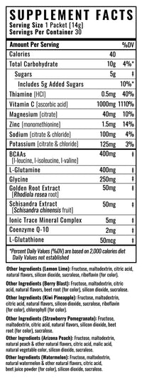 WILDERNESS ATHLETE - Hydrate & Recover Tub