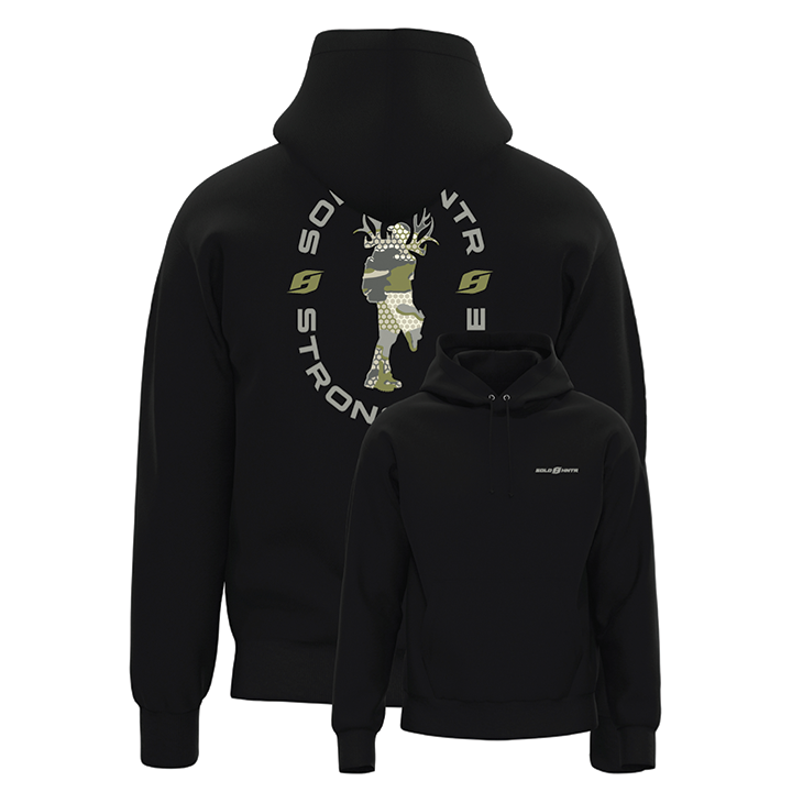 TACTICAL - Midweight Pullover Hoodie (Black)