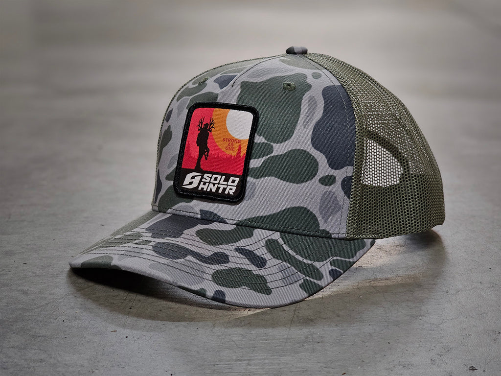 Trucker: Old School Camo – Live Hooked