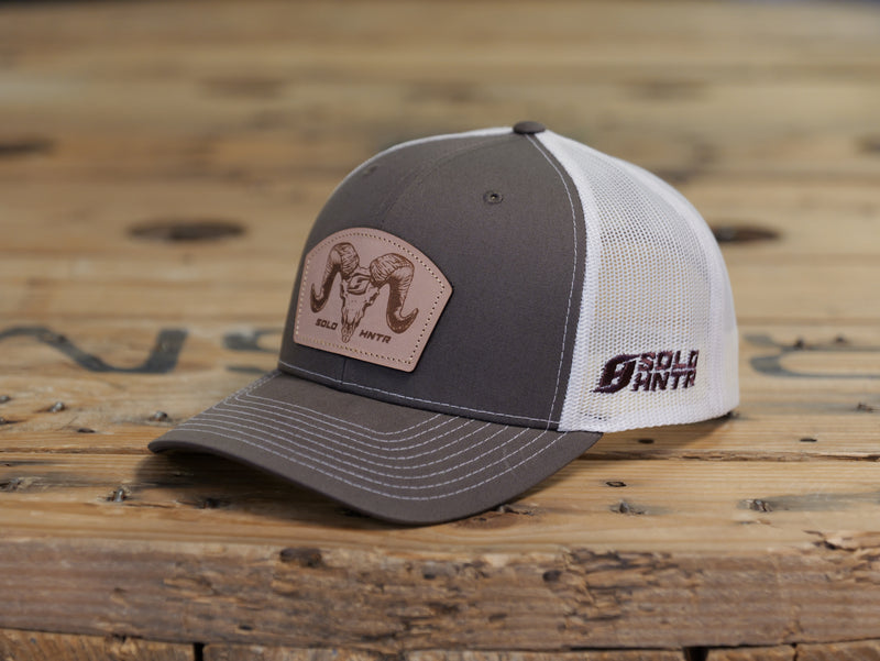 SOLO RAM - Leather Patch Hat