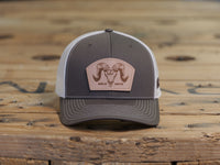 SOLO RAM - Leather Patch Hat