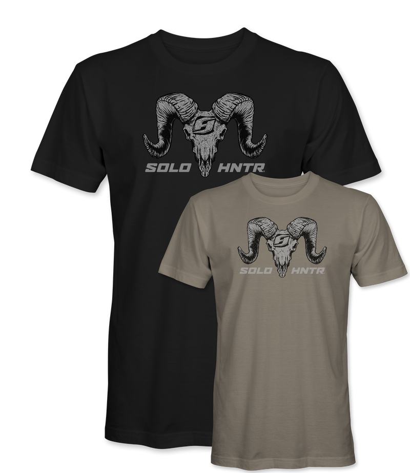 SOLO RAM - Short Sleeve T (Black/Stone)