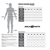 SOLO HNTR_Size Chart.jpg__PID:6663dd4d-db07-4b23-885d-a93609760512