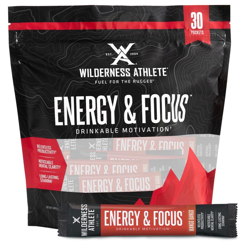 WILDERNESS ATHLETE - Energy & Focus Packets (30 ct)