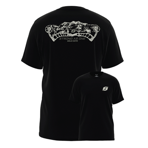 BOWSCAPE - Short Sleeve T (Black)