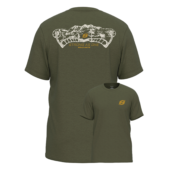 BOWSCAPE - Short Sleeve T (Military Green)