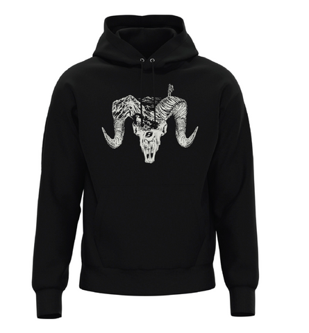 RAMSCAPE - Midweight Pullover Hoodie (Black)